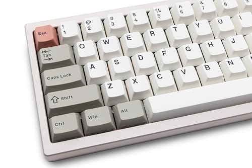 Image of KEEBMONKEY WOBKEY Zen 65 65% Quick Release Wireless Mechanical Keyboard with RGB, CNC Aluminum Case, Hot-Swappable, VIA Support, BT /2.4G /USB-C Gaming Keyboard for Mac /Windows (Ultra Warm Silver)
