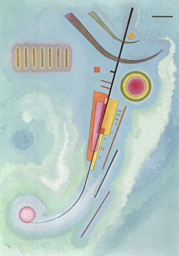 Tableau Kandinsky 60x90cm - Impression sur toile pour salon