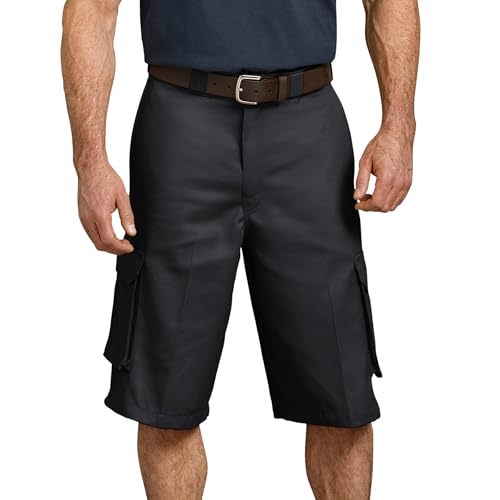 Dickies Loose Fit Cargo Work Shorts, 13", Black, 44 by Dickies - Image 3