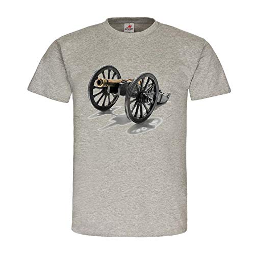 T-shirt pour homme gris taille L Revolver 22584 coton imprimé allemand