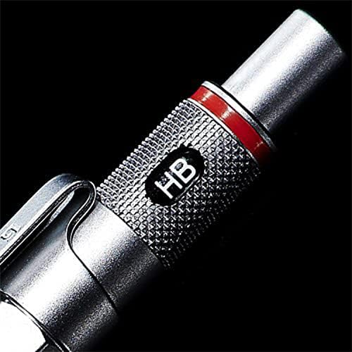 rOtring 600 Mechanical Pencil | 0.7 mm | Silver All-Metal Body Propelling Pencil | Non-Slip Knurled Grip & Hexagonal Barrel