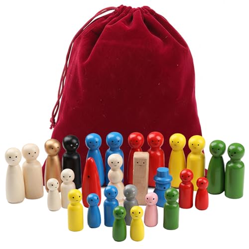 Jouets en bois : 28 figurines pour réduire le temps d'écran