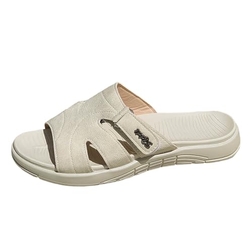 Chaussons plats à bout ouvert femmes chaussures d'été légères plein air