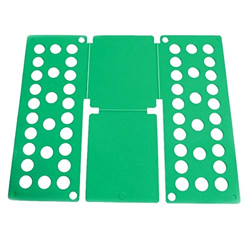 RHP Enfants vêtements pour Adultes Pull, Planche Pliante, Aide à la lessive, Chemise, Pliage, Planche Pliante de vêtements, Planche Pliante de vêtements, 10 Couleurs, Gain de Place, Vert