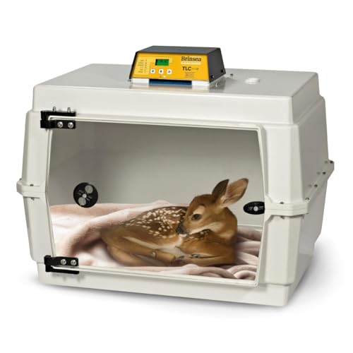 Brinsea TLC-50 Eco Series II Large Bird Brooder Pet Recovery Incubator with Air Filtration & Digital Temperature Display for Birds Puppies Kittens and Other Orphaned & Injured Small Animals