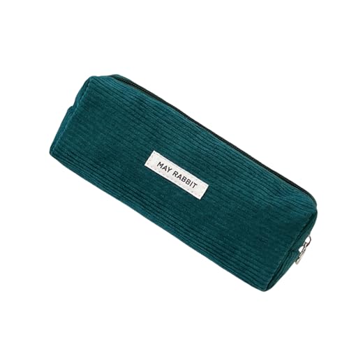 PEILINZE Pencil Case Pencil Bag Pencil Case Stationery Bag Makeup Bag Corduroy Pen Bag Pencil Organiser Stationery Pouch For School Office - Image 2