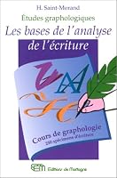 Les bases de l'analyse de l'écriture 2890748383 Book Cover