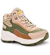 G&amp;D Hawker Unisex Kids Shoe with Memory Foam EVA Sole | Leather Rexine Upper Breathable, Lightwei...