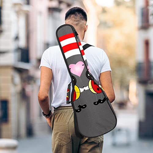 Housse pour ukulélé avec motif coccinelle et drapeau américain arc-en-ciel pour concert ténor soprano 58,4 cm 10 mm d… - Les Beatles, Paul McCartney, John Lennon, RIngo Starr, George Harrison Housse pour ukulélé avec motif coccinelle et drapeau américain arc-en-ciel pour concert ténor soprano 58,4 cm 10 mm d… – Image 6