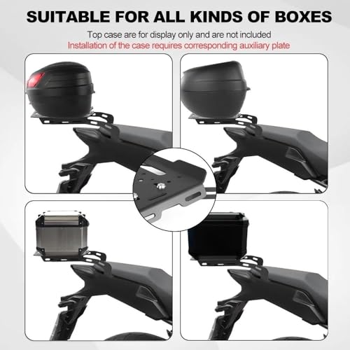 Support arrière CB500X et NX500 fixations solides pour éliminer le sac à dos - 5