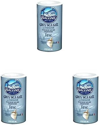 La Baleine Sal marina gris, 8.8 onzas (paquete de 3)