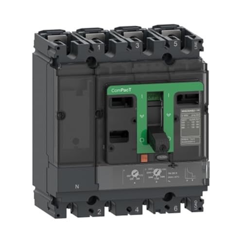 NSX Fixed Complete Circuit Breaker NSX100B 25kA AC 4P3D 25A丨C10B6TM025