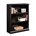 Sauder 3 Tier Book Shelf Wooden Bookcase Multipurpose Bookshelf for Home Office, Living Room, in Estate Black