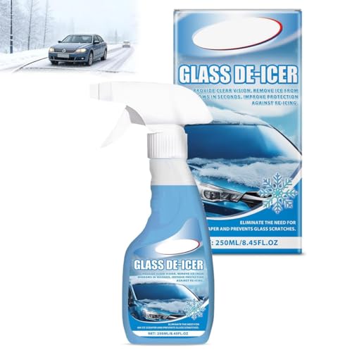 Glass DE-ICER De-Icer for Car Windshield Defroster Window Snow Spray Window Defroster Windshield deicer Sprayer Ideal for Car Windscreens Winter Essentials