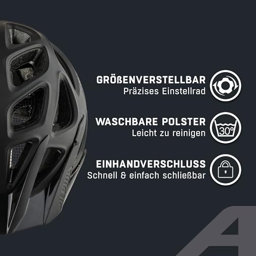 ALPINA MYTHOS 3.0 - Leichter, Optimal Belüfteter & Anpassbarer Fahrradhelm Mit Antibakteriellen...