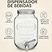dispensador de Bebidas de Vidrio 8L con Grifo Imagen de dispensador de Bebidas de Vidrio 8L con Grifo