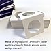 400PCS Cardboard Coin Holder Flips 2x2 Coin Flip Cardboard Coin Holder Flips Holder Mega Assortment 2 x 2 Inch for Coin Collection Supplies (8 Sizes)