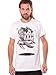 Street Habit T-Shirt Homme Maison Volante - Top Imprimé Graphique Tortue - Illustration Originale - Blanc - Large