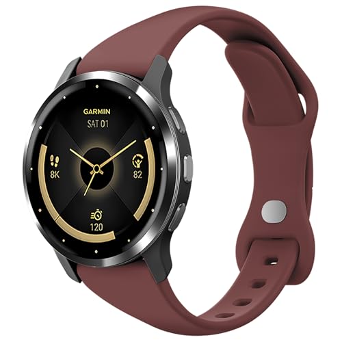 Laband 18mm XVRoh Garmin Venu 3S 41mm/Venu 2S/Vivoactive 4S/Vivomove 3S/Venu 4 41mm/Forerunner 255S/Forerunner 265SɑΉ \tg