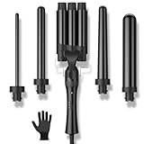 ELETHOT-5 in 1 Lockenstab mit Frühlingsrollen Clip