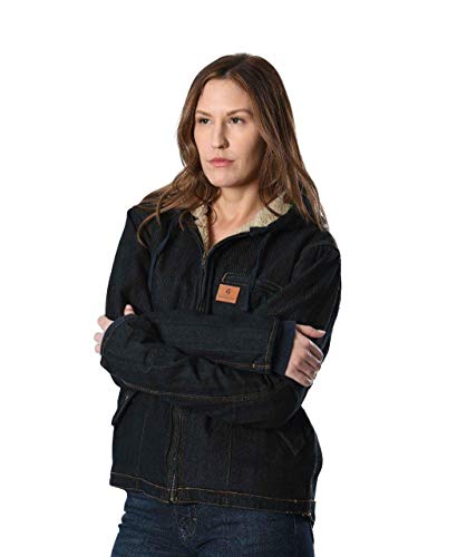 IG Insulated Gear Women’s Sherpa Lined Washed Duck Hooded Jackets
