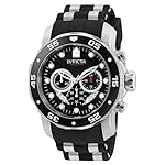 Invicta-Polyurethane-Pro-Diver-Chronograph-Black-Dial-Analog-Watch-for-Men-6977-Black-Band