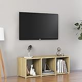 De plus, le meuble TV peut être placé horizontalement ou verticalement, ce qui en fait un complément parfait à votre espace de vie actuel.