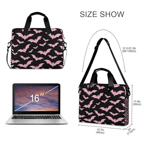Funda portátil para laptop 15.6" con asa y correa miniatura 5