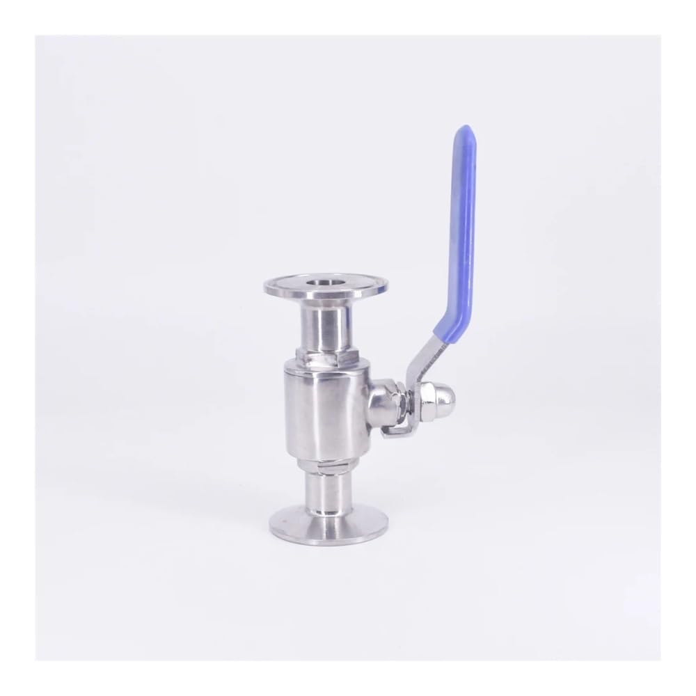 Vanne d'arrêt à bille triple serrage 1.5 po inox 304 tuyau 19 mm bière