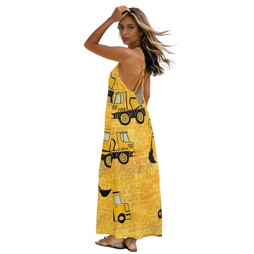 Robe longue à bretelles spaghetti pour vos sorties d'été
