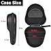 Paiyule Headphone Case for CMF by Nothing Headphone Pro Active Noise Canceling Wireless Headphones Protective Hard Shell Travel Carrying Bag with Cable Storage Compartment, Black(Case Only)
