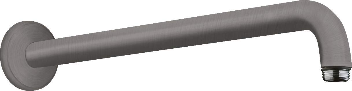 hansgrohe Shower Arm 389 mm Brushed Black Chrome