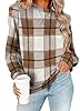 RUMIA Women's Crew Neck Sweatshirt Loose Pullover Long Sleeve Shirts Soft Tops for Women Fall Clothes 2025 #1