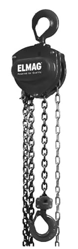 ELMAG Handkettenzug HKZ 2000 | Tragkraft 2000 kg | Ф8x24m Hubkettengröße | Zugkraft 460 N | Flaschenzug | Kettenzug | Hebezug