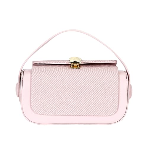 Acunny Pequeño Bolso de Hombro - Bandolera de Moda - Bolso de Señora con Solapa de Tela Asa Clutch Cierre Cremallera para Negocios Fines de Semana Bodas Exteriores Cumpleaños