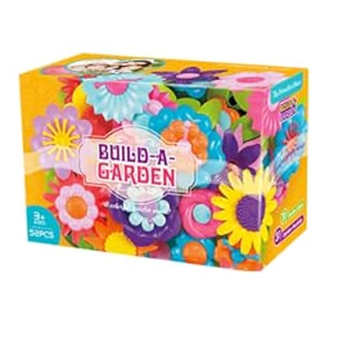 Juguetes para niños y niñas - Juegos montessori educativos - kit construcción jardin niña años juguetes exterior de set jardineria infantil regalos juego construccion regalo cumpleaños (52 pcs)