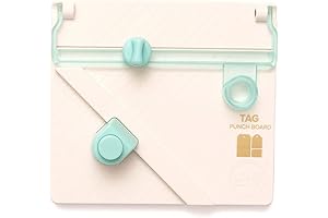 We R Memory Keepers Tag Punch Board - Create Custom Tags for...