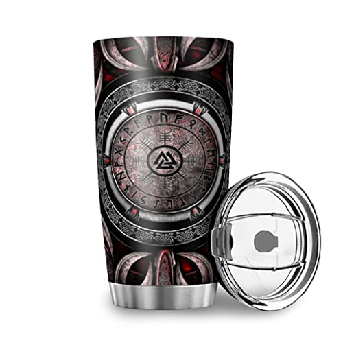 Vaso térmico de 20 oz de acero inoxidable con doble pared, aislado al vacío, taza de viaje, taza de café con tapa, a…