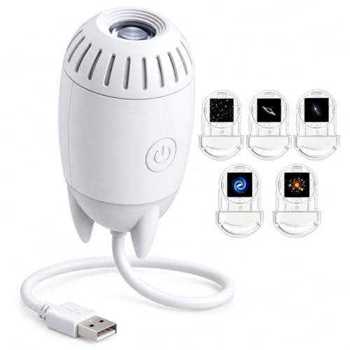 Generic Dear Enterprise Star Projector Lamp for Kids, White - Image 2
