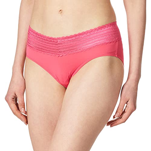 Image of Warner's womens No Pinching No Problems Dig-free Comfort Waist With Lace Microfiber Hipster 5609j