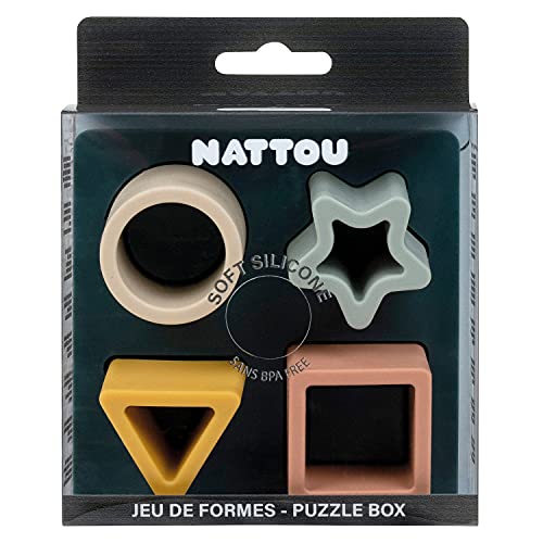 NATTOU Puzzle Game attività giocattolo a incastro Dark 6 m+ 1 pz - 2