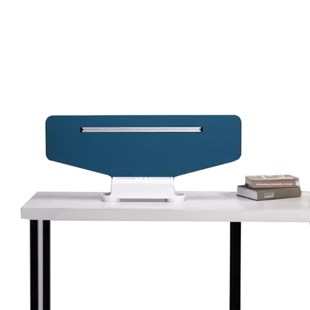HJYCLFAZU Freestanding Desk Privacy Divider, Partition Board Baffle Divider With Pendant Slot Screen Panel Desktop For Home Offices Libraries Classroom