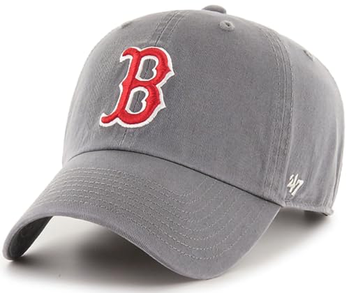 Gorra baseball ajustable gris oscuro Boston Red Sox miniatura 1