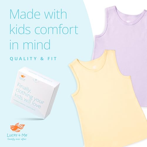 Lucky & Me Gracie Girls Tank Top, Gymnastics & Dancewear, 3-Pack4