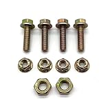 Region Offroad Front Shock Bolts Compatible with Jeep Wrangler TJ Cherokee XJ Comanche MJ Grand Cherokee ZJ WJ