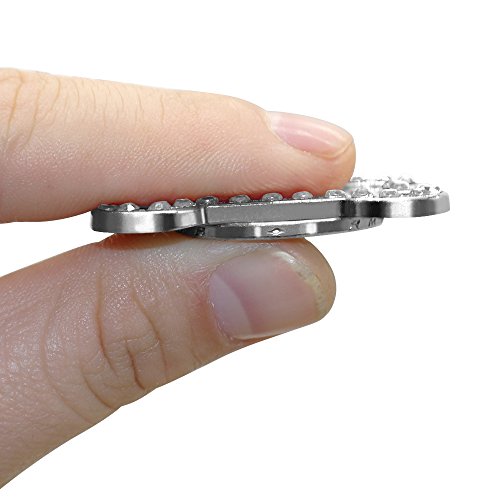 Didog Rhinestone Custom Pet Id Tags, Bone Shape,Free Engraved And Gifts,Bone Shape,White #TOP4