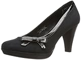 Synthetik bugatti Damen W66616V Plateau, Schwarz (schwarz 100), 41 EU