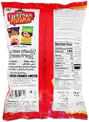 Balaji Wafers Chataka Pataka Tangy Tomato 65 Gms
