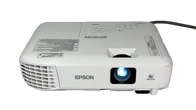 Epson VS260 3-Chip 3LCD XGA Projector 3300 lumens for Both Color