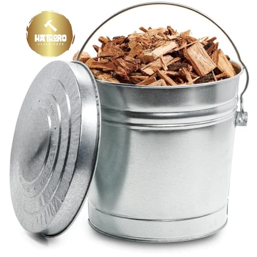 Caneca de basura de acero galvanizado 10 galones miniatura 5